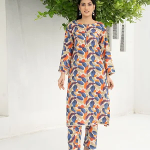 Ready-to-Wear Printed Lawn Two-Piece Suit