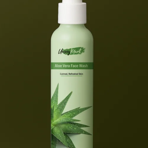 Gentle Aloe Vera Face Wash Hydrating Cleanser for Calmed, Refreshed Skin